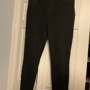 Black Spanx Jean-ish Ankle Leggings